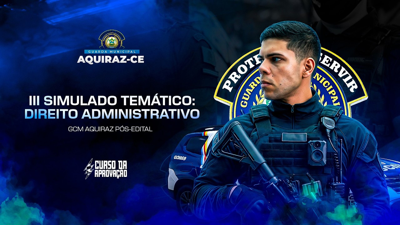 III SIMULADO TEMÁTICO DE DIR. CONSTITUCIONAL| GCM AQUIRAZ | PROF JOÃO ISAAC