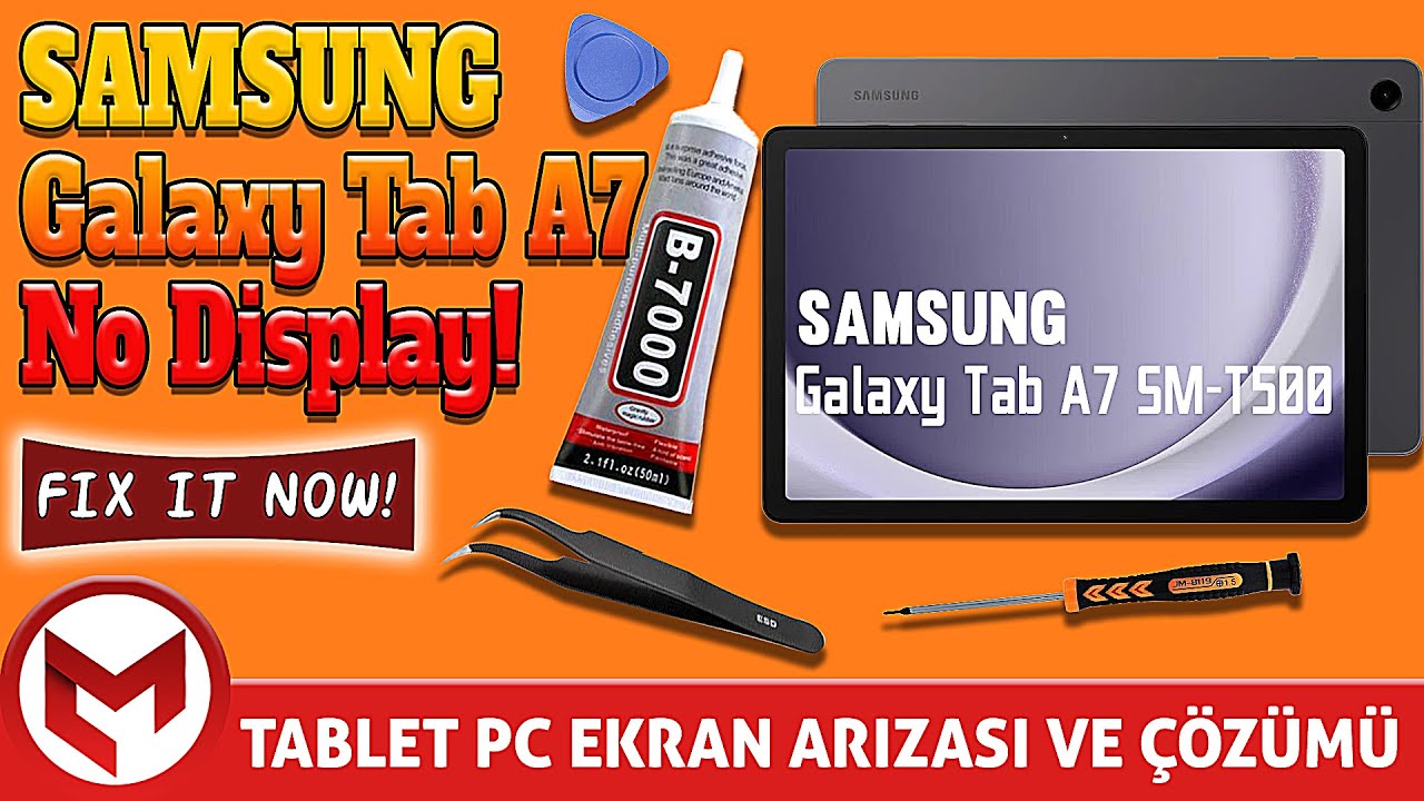 Samsung Galaxy Tab A7 Ekran Değişimi
