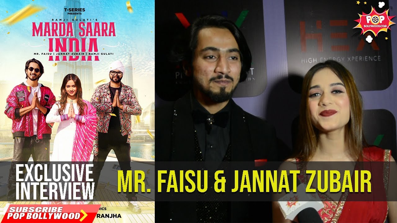 Mr. Faisu & Jannat Zubair | Marda Saara India Song | BIGG BOSS 14