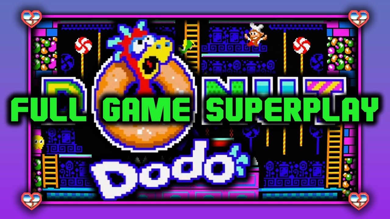 Donut Dodo (Easy-Medium Mode) [PC] FULL GAME SUPERPLAY - NO COMMENTARY