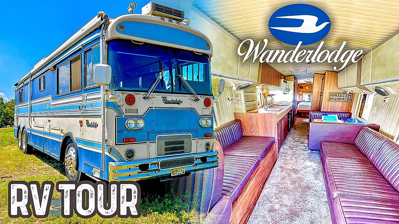 Внутри УЛЬТРА РОСКОШНОГО переоборудованного автодома BlueBird Wanderlodge