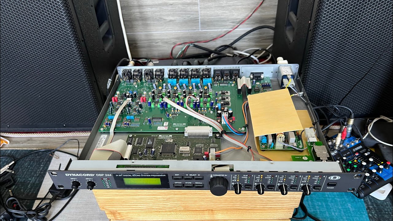 Dynacord DSP 244 cốt số bãi made in Germany