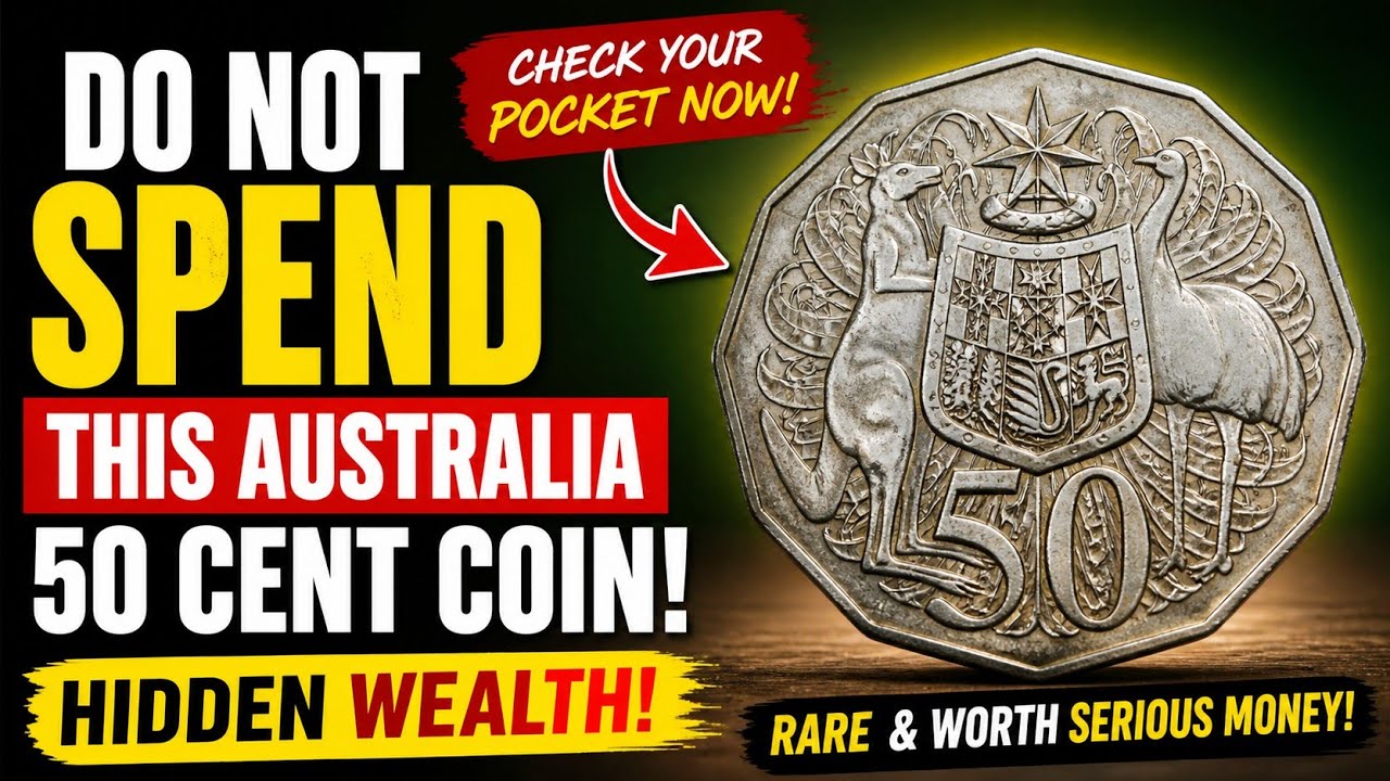 ( Full Guide ) Australian 50 Cent Coin Errors, Rarities & Valuable Finds You Must Check