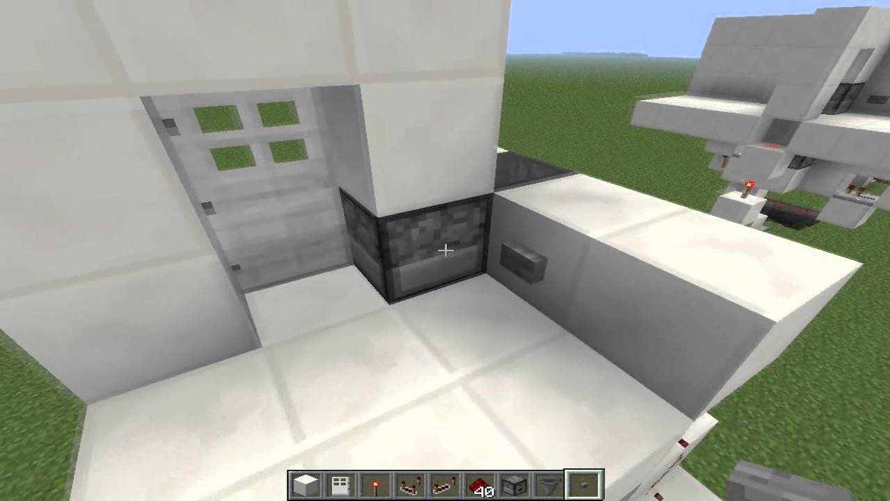 | TUTORIAL REDSTONE | 2 MODELOS DE PUERTAS CON CONTRASEÑA 1.7.2