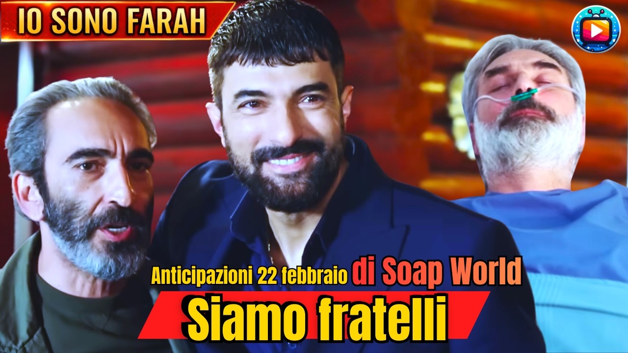 TAHIR e MEHMET sono FRATELLI ❤️ Chi ha AGGREDITO Mahmud? 💥 | Io sono Farah ANTICIPAZIONI