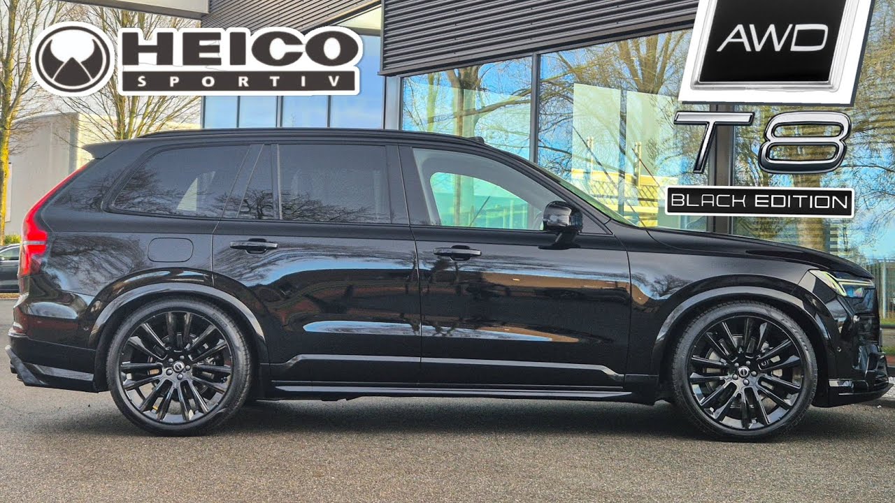 Volvo XC90 T8 AWD Ultra Black Edition | HEICO SPORTIV MY26 | Onyx Black