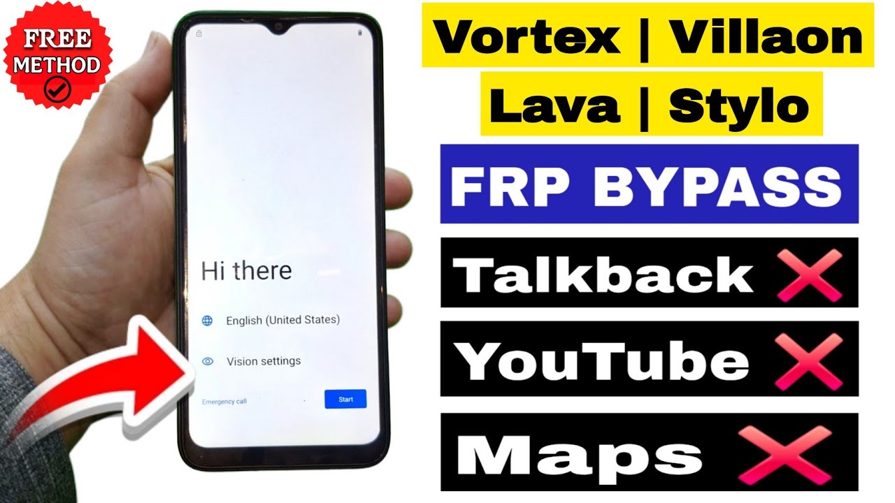 All Vortex FRP Bypass Android 13/14 Google Account Remove Without PC | No Maps, Talkback 2025