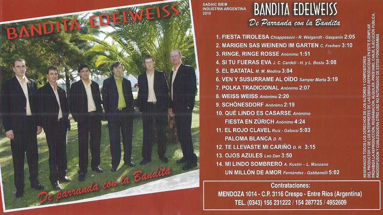Bandita Edelweiss - Te Llevaste mi Cariño