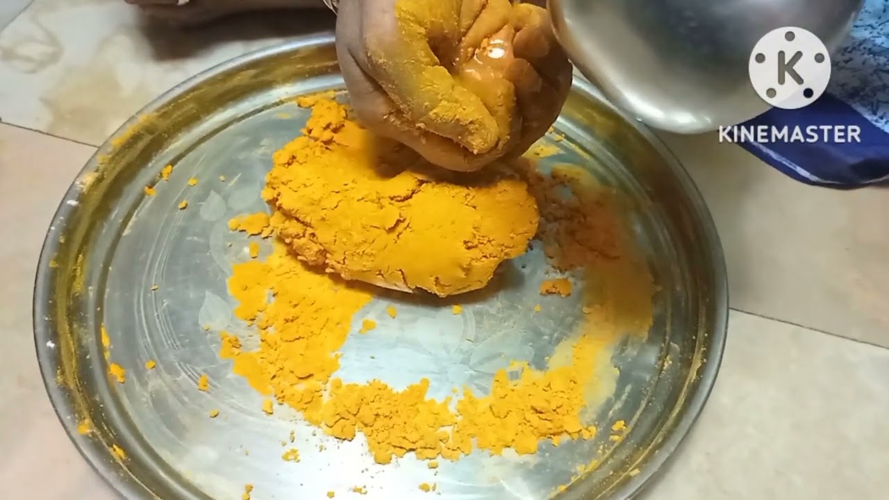 How to make gowri devi at home by turmeric in easy way part-1