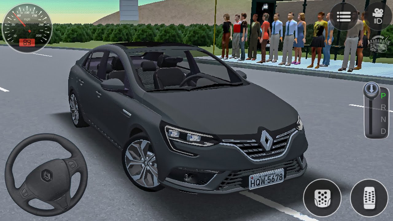 Renault Megane 4 Araba Sürüş Simülatör Oyunu - Proton Bus Simulator Road - Android Gameplay