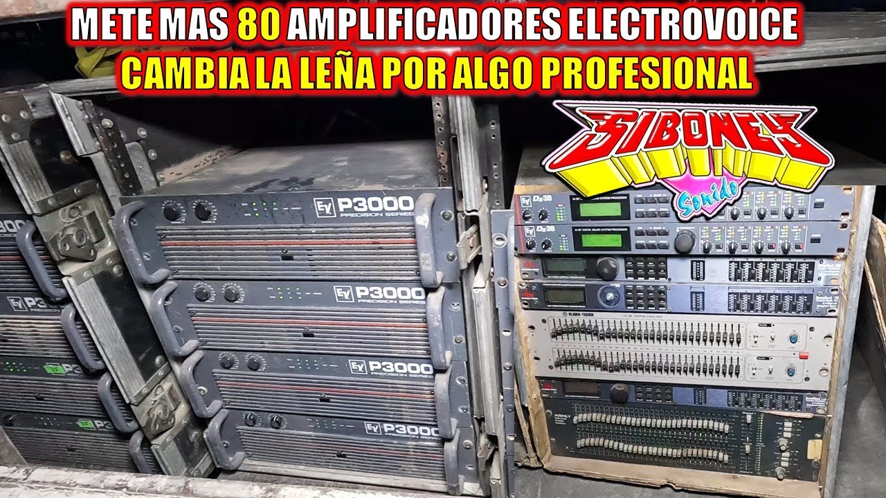 EL NUEVO EQUIPO de AUDIO🔊de SONIDO SIBONEY 2024 por este MOTIVO CAMBIO TODOS LOS YORKVILLE😱