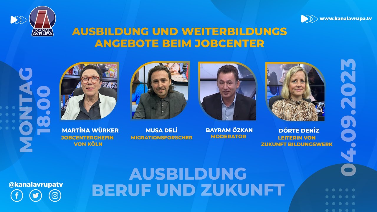AUSBILDUNG BERUF UND ZUKUNFT - 04.09.2023 - | Kanal Avrupa