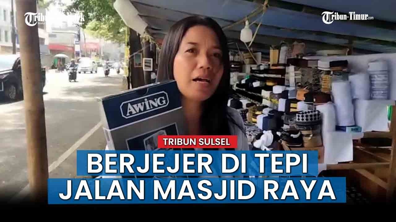 NEWS UPDATE; Penjual Songkok Mulai Menjamur di Kawasan Masjid Al Markaz Makassar