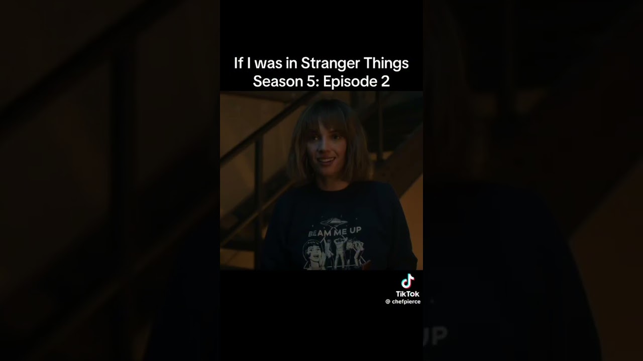 Chef Pierce: If was in Stranger Things all parts