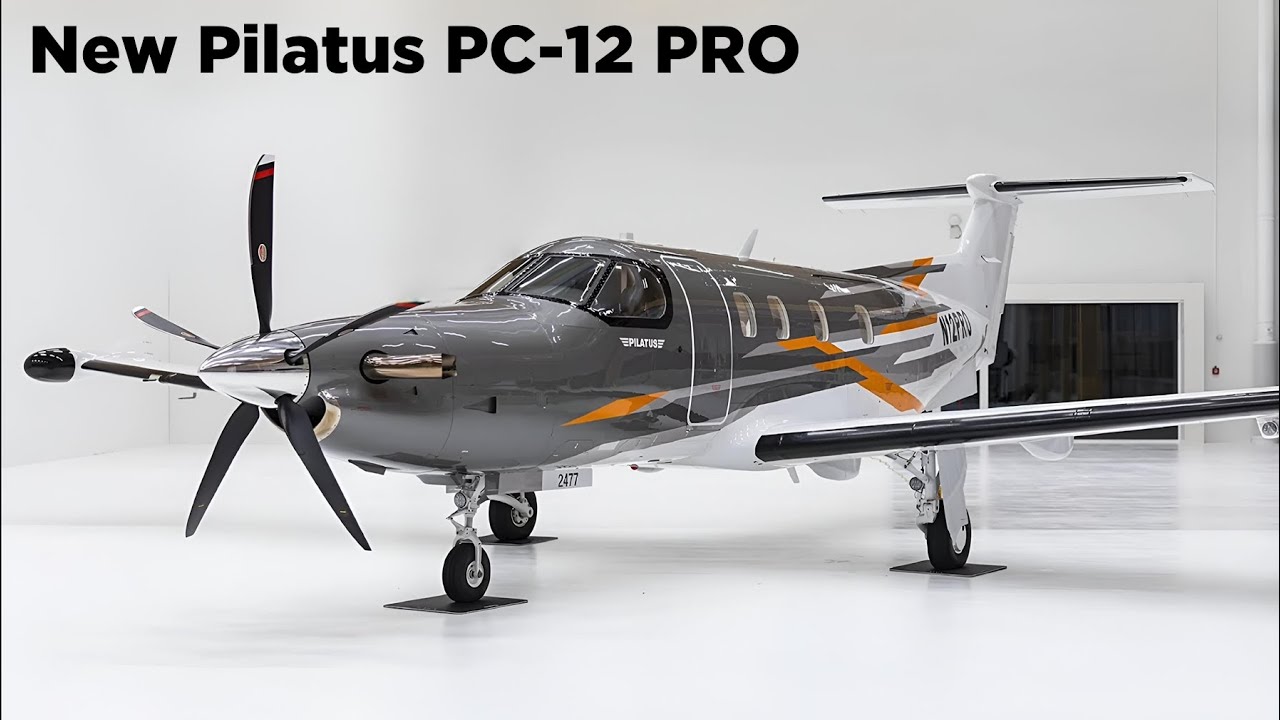 New Pilatus PC 12 PRO - Meet the most advanced single engine aircraft!