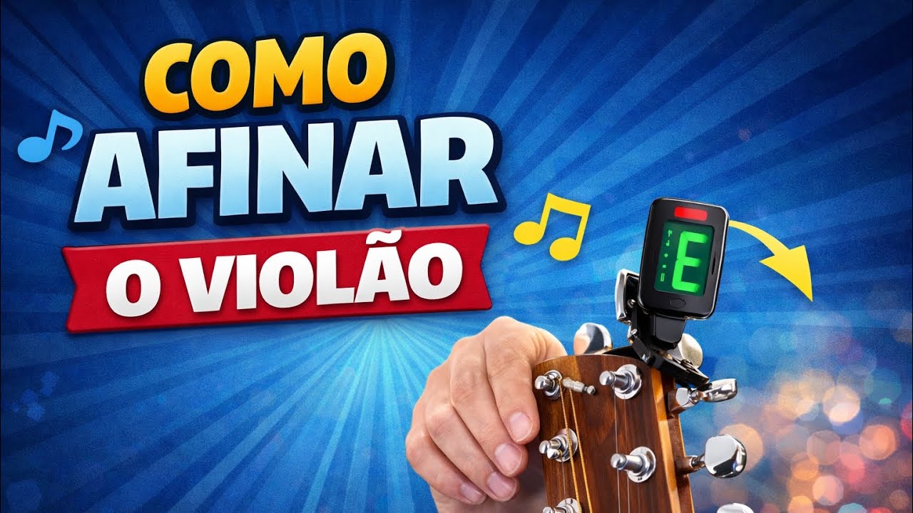 AULA 03: COMO AFINAR O VIOLÃO 