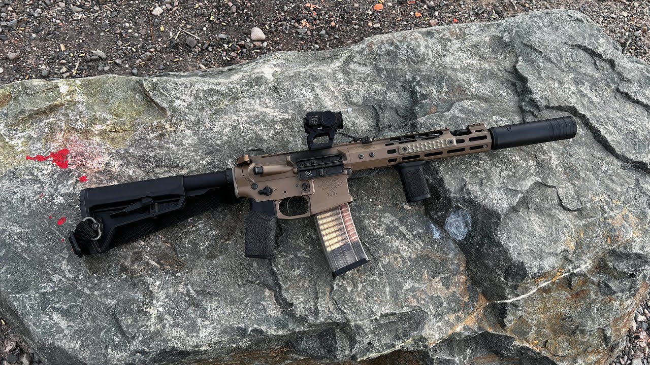 Shooting subsonic 22lr through the OCL Polonium.