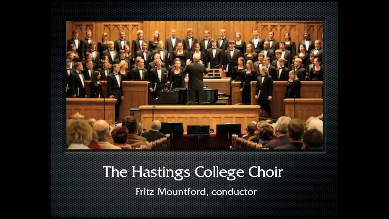 Berger: It is Good to be Merry (The Hastings College Choir)