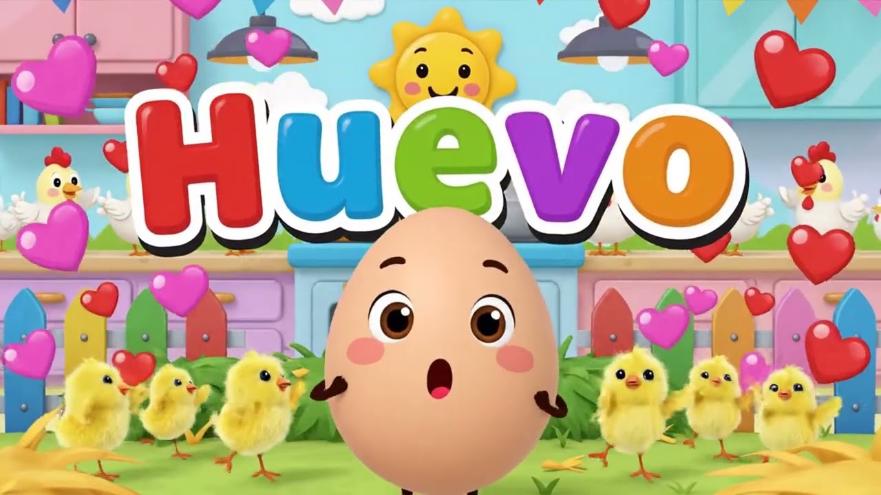 🍎🥕 Frutas y Verduras para Niños y Bebés 🍓🥦 | Aprende Colores, Nombres y Sonidos Divertidos