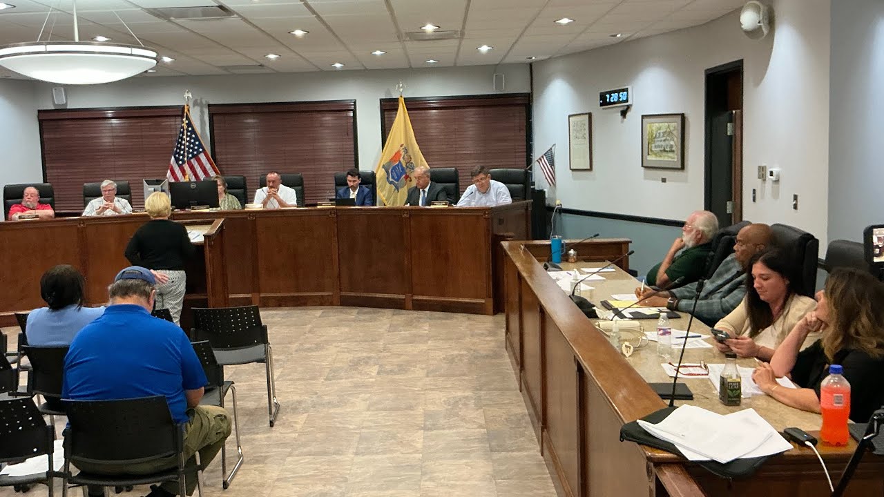 Pemberton Township Council meeting 10/1/2025