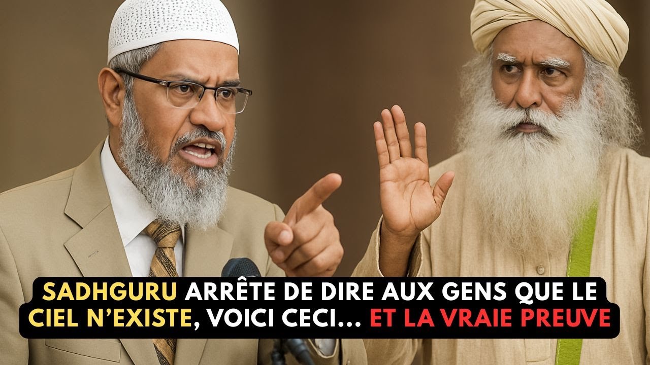 DR ZAKIR NAIK A RÉFUTÉ SADHGURU DEVANT LE PUBLIC, ET LA RÉACTION A ÉTÉ INCROYABLE