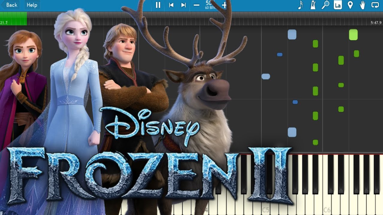 Frozen 2 - Into the Unknown [Synthesia Tutorial]