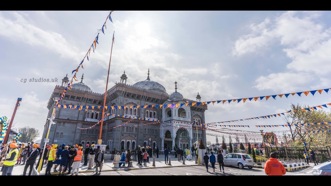 Vaisakhi Nagar Kirtan  2018  ( Part 2) — Guru Nanak Darbar Gurdwara Gravesend 4K