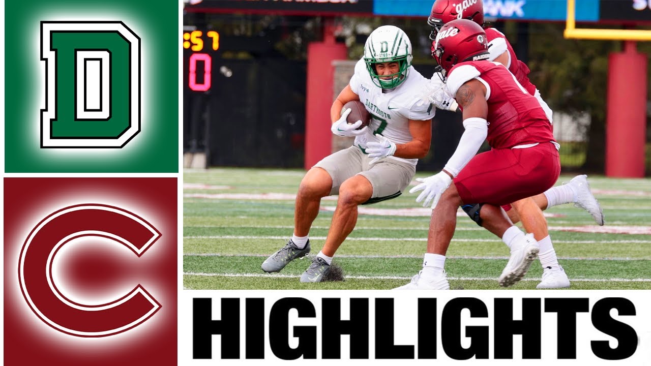 Dartmouth vs Colgate Highlights I College Football Week 7 | 2023 College Football