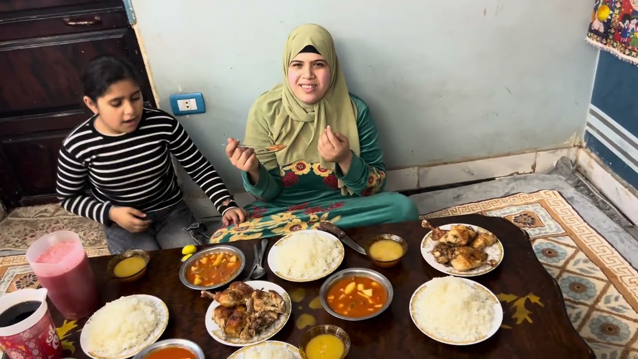 تعالو شوفو فطرنا فى رمضان 