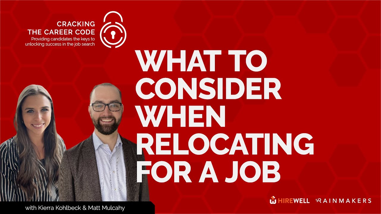 What To Consider When Relocating for a Job - Cracking the Career Code [Ep 24]