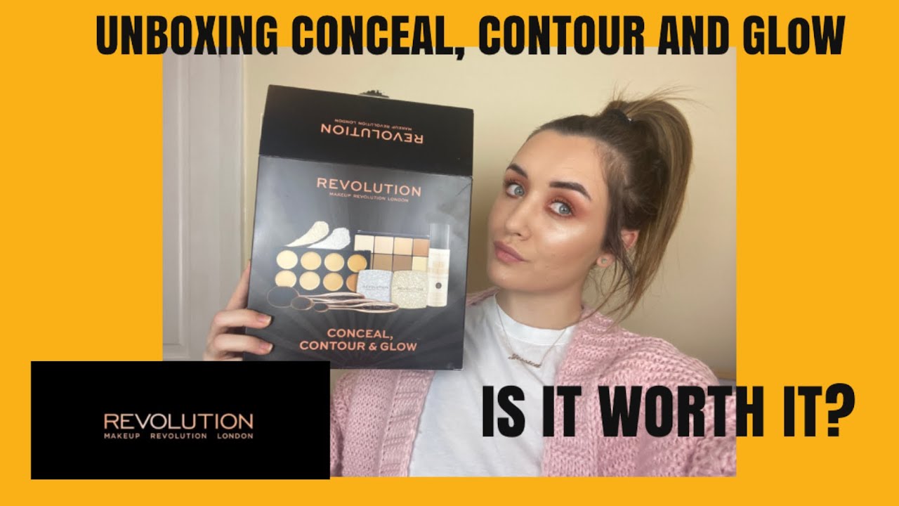 UNBOXING THE REVOLUTION CONCEAL AND GLOW KIT!