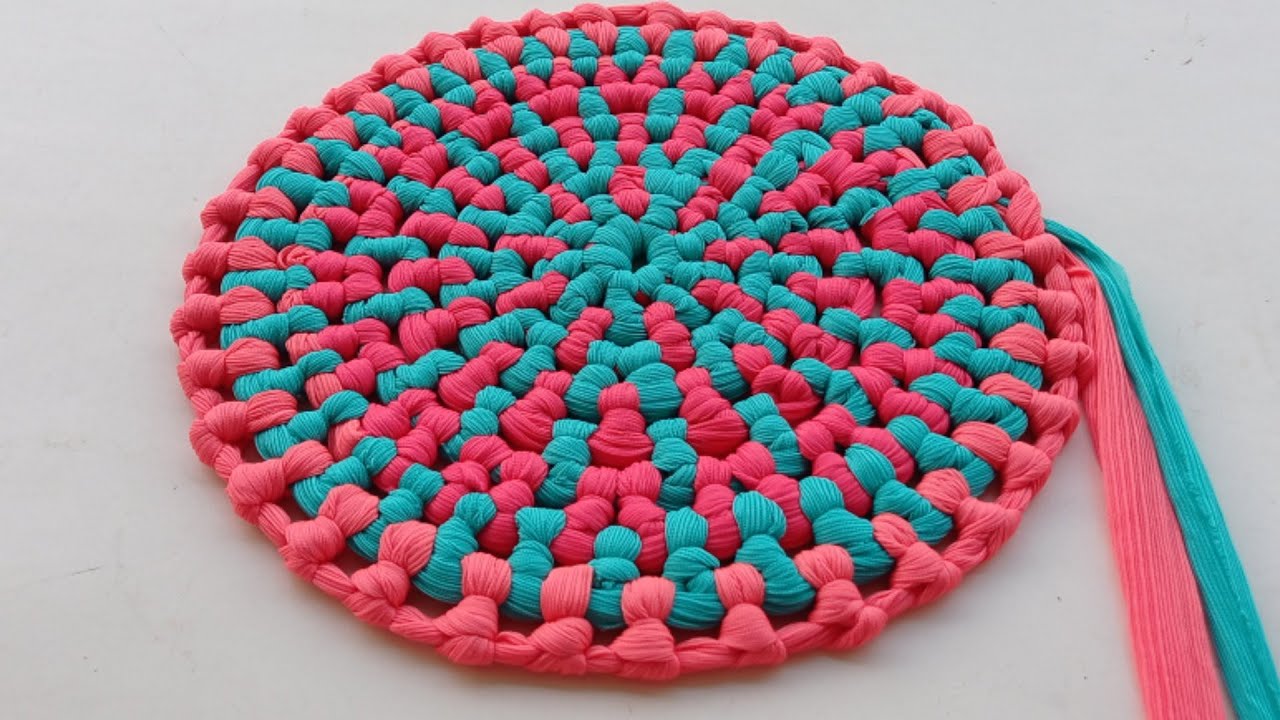 Amazing Doormat Making At Home , Braided Rug Tutorial , Craft With Priya 🙏