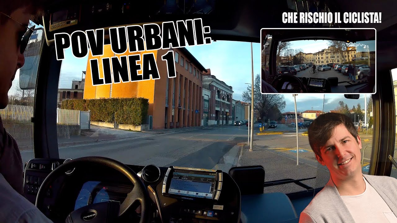 Pov: linea 1 urbana di Udine a bordo di Iveco Urbanway new [Mitch Motor Vlog #101]