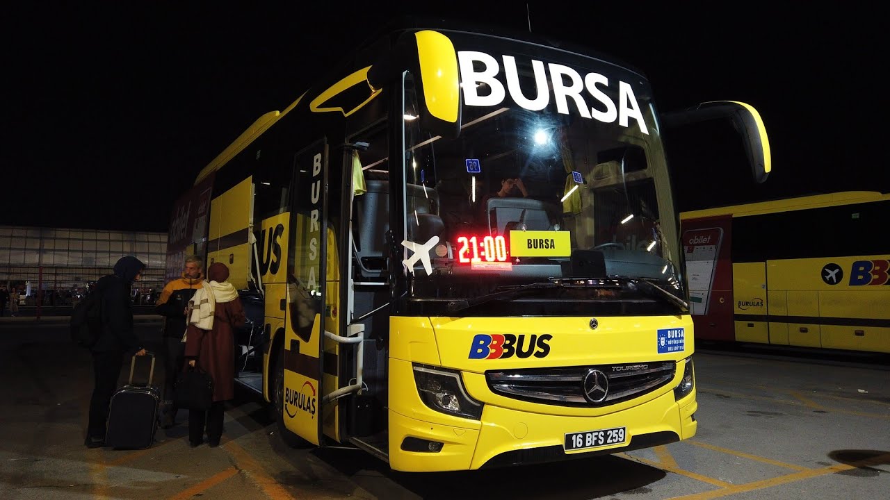 BURULAŞ | BBBUS ile Bursa Terminal - Sabiha Gökçen Havalimanı Arası Otobüsle Seyahat