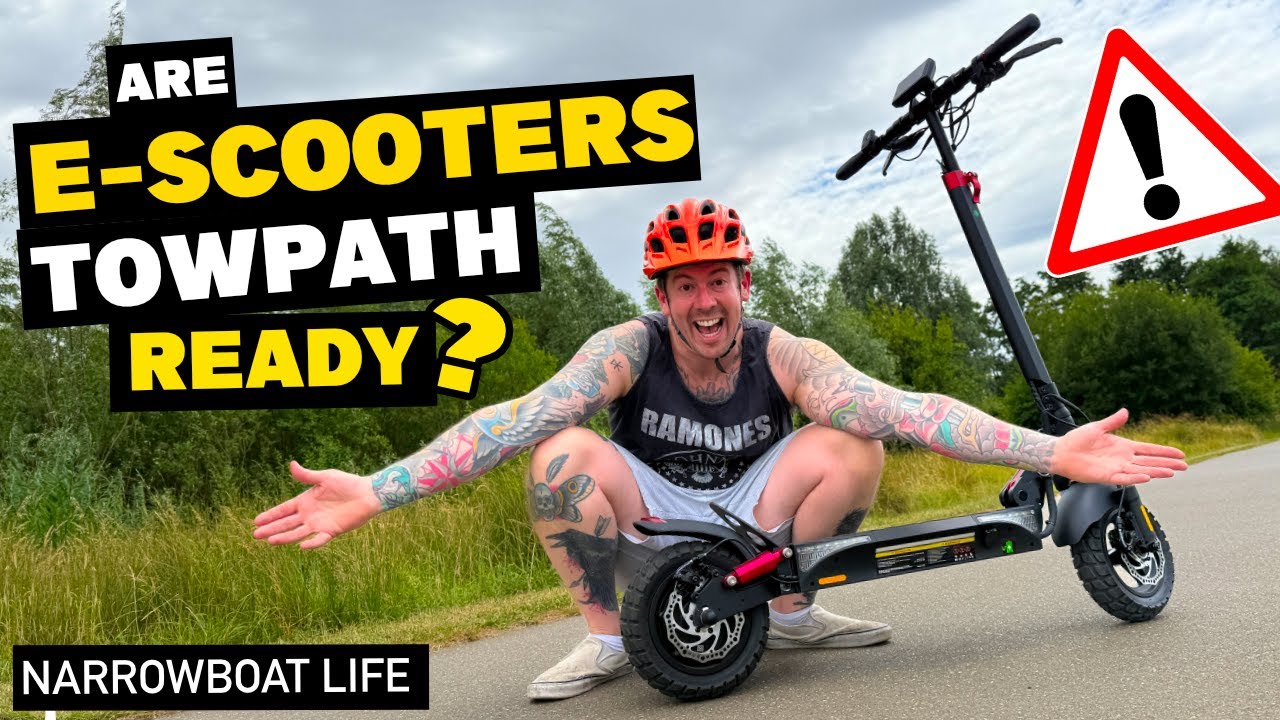 Can This E-Scooter Survive the Towpath?