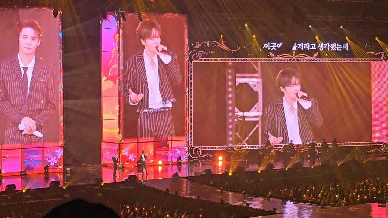 241110 JX 2024 concert 'IDENTITY' in Seoul 일본곡 메들리1 [Stand by U + 明日は來るから + どうして君を好きになってしまったんだろう?]
