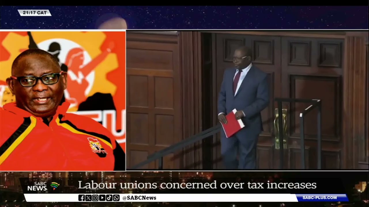 Budget 2025 | Labour unions concerned over possible tax increase: Zwelinzima Vavi