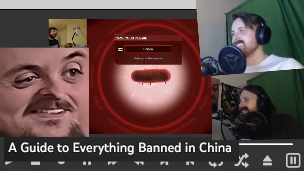 Forsen Reacts (almost entirely) to A Guide to Everything Banned in China