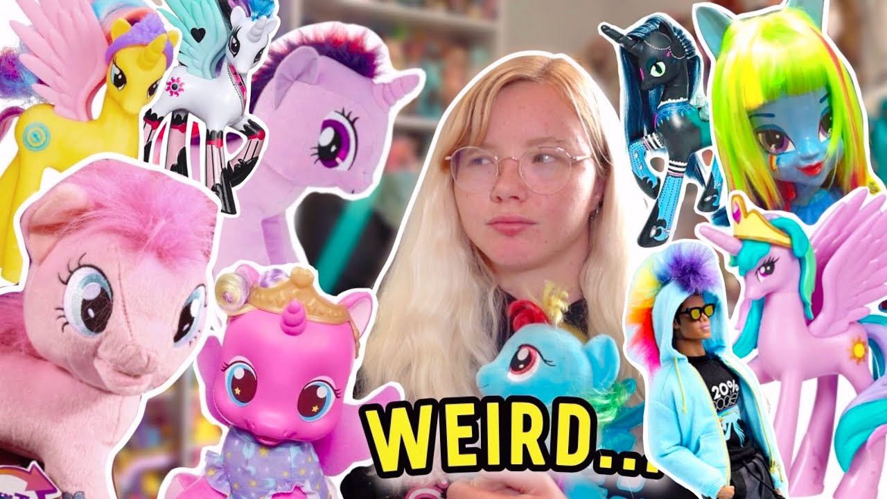 Weird FORGOTTEN My Little Pony Merch