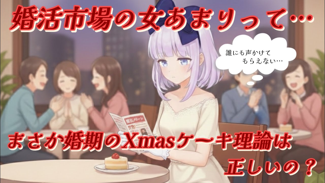 婚期のクリスマスケーキ理論って時代遅れ…じゃない？チャッピーと議論したよ！初見さん大歓迎★ [ Vtuber / 雪乃ひなぎく ]