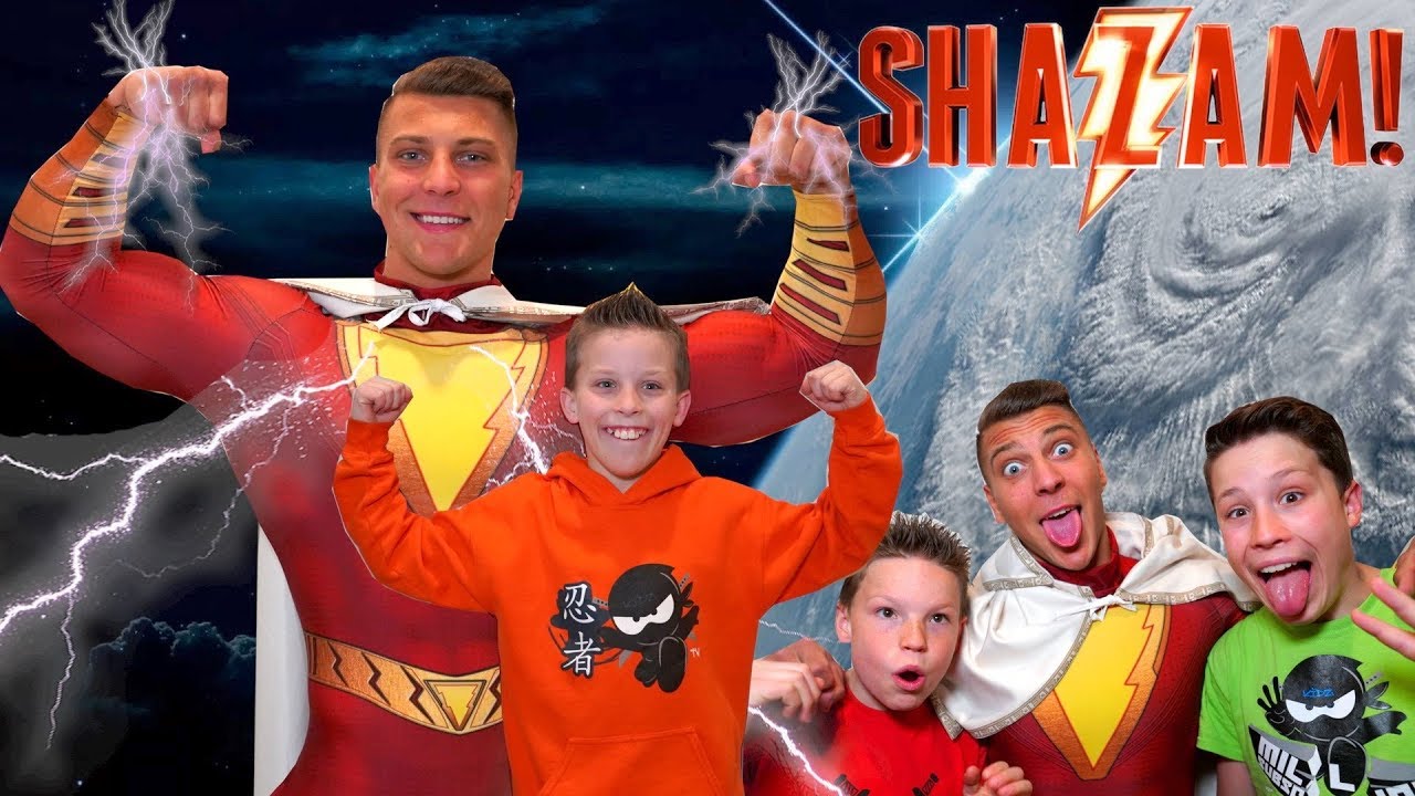 Paxton is Shazam Ninja Kidz TV