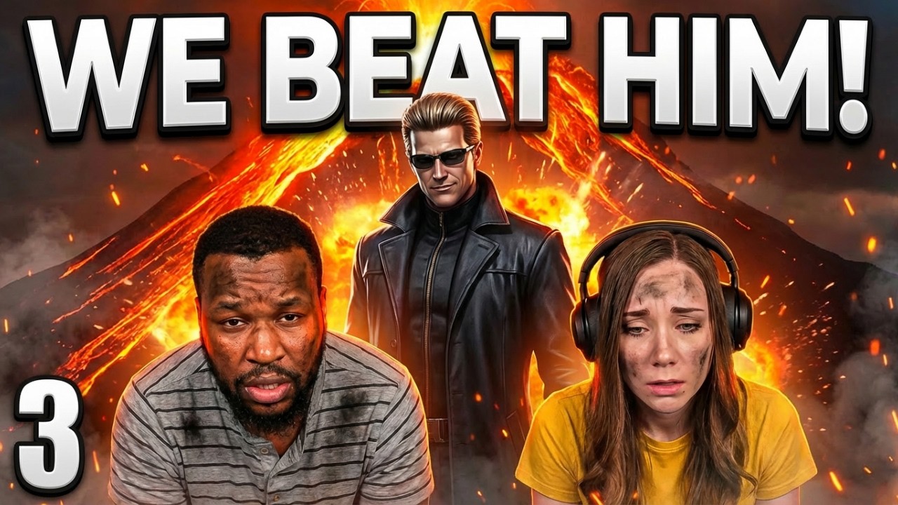 Resident Evil 5 Co-op Gameplay The Final Boss WESKER (ft. Kotten Katy)