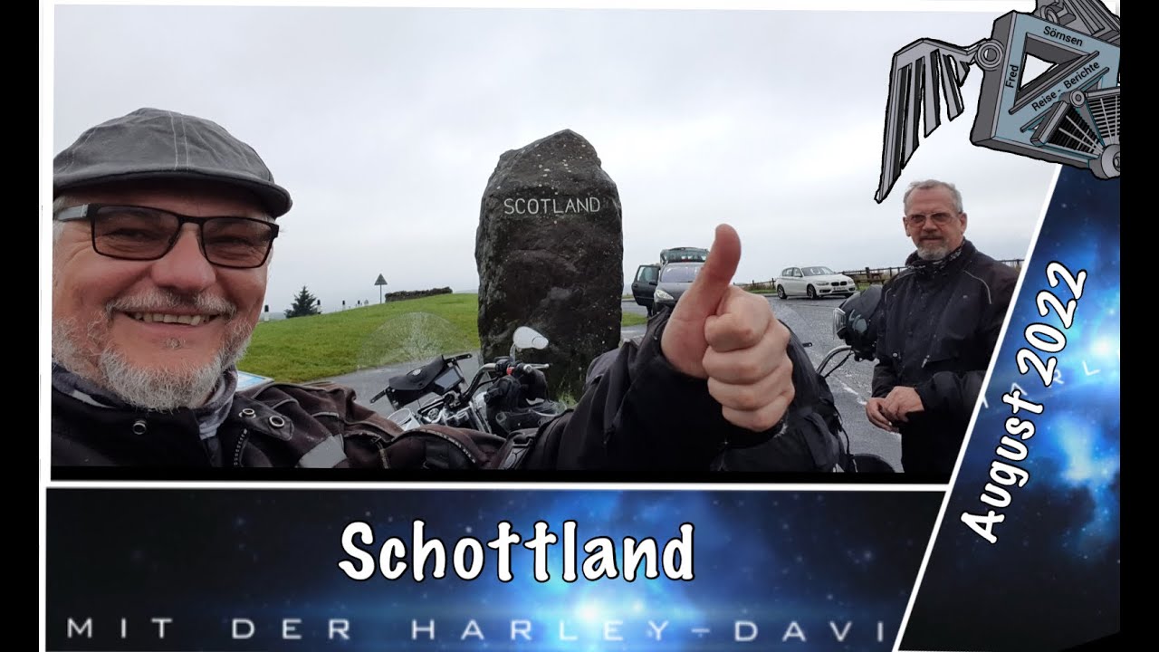 #2/4 mit der Harley-Davidson durch Schottland