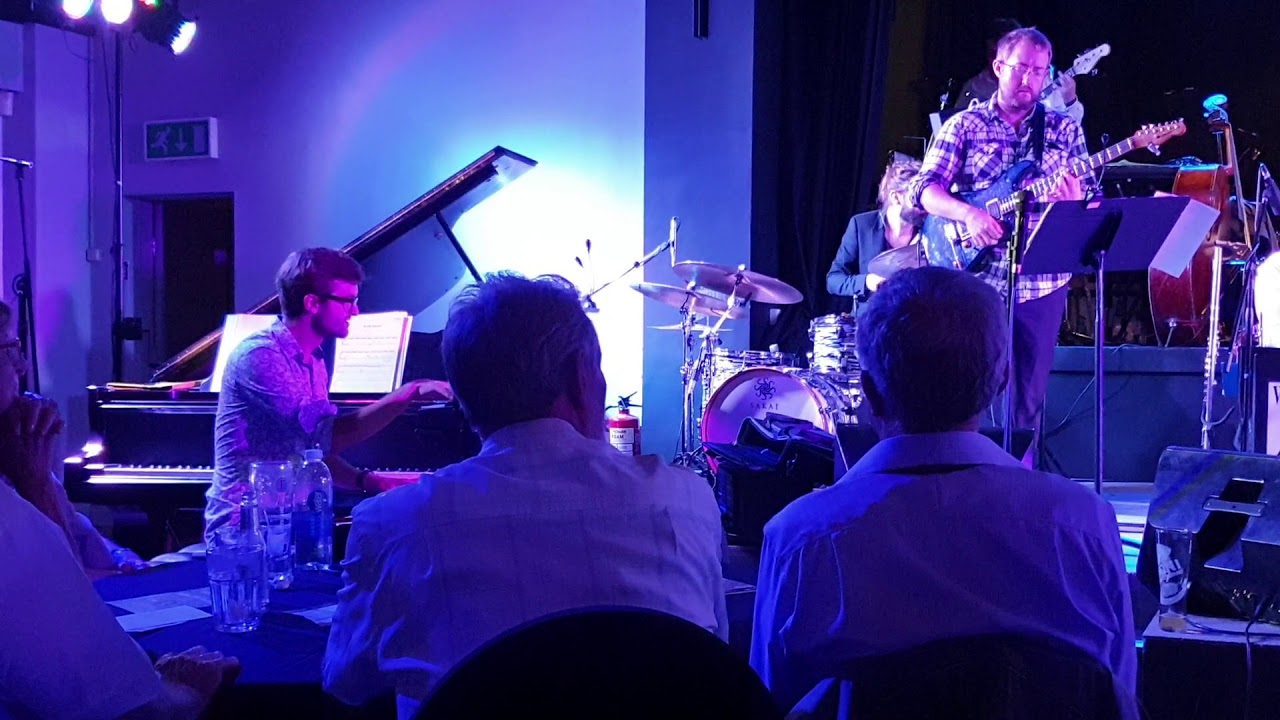 Louis Dowdeswell Big Band playing 'The theme from Rocky' at Wigan Jazz Club 14th July 2019