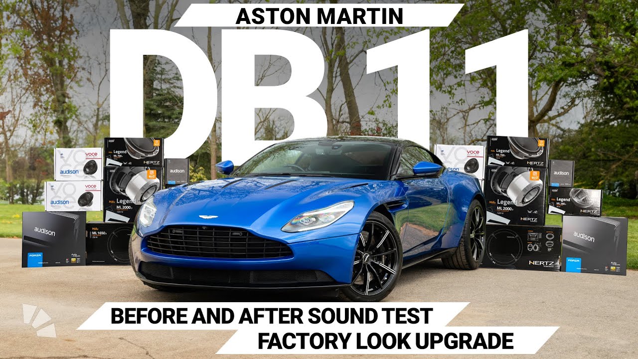 Aston Martin DB11 OEM-look Audio Upgrade | High-Quality Cambridge Car Audio Sound