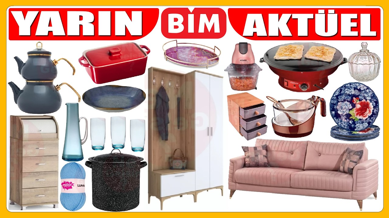BİM 19 MART 2026 | SÜRGÜLÜ EKMEKLİK | BİM PORTMANTO MOBİLYA | BİM ÇEYİZLİK KAMPANYA | BİM