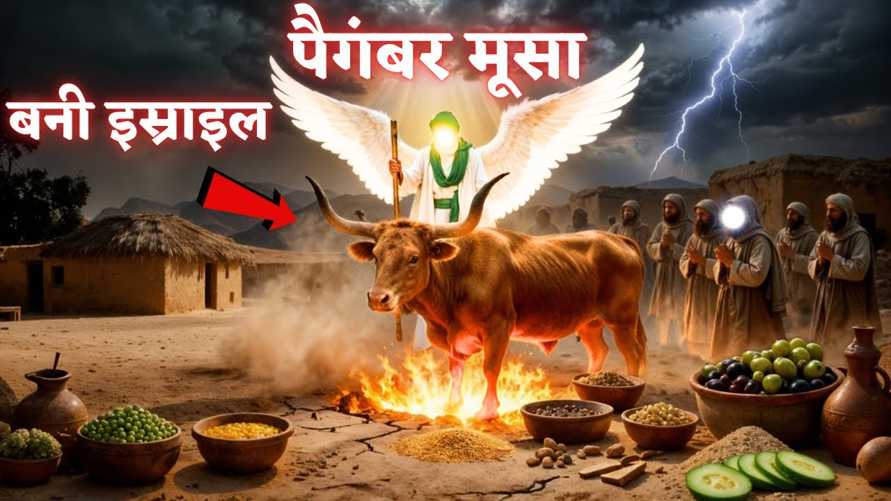 बनी इस्राइल की गाय का वाक़या || Hazrat Musa A.S Ka Chamatkar || Bani Israel Ki Cow