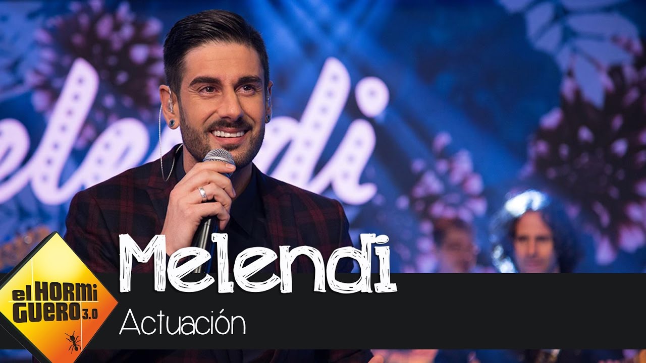Melendi canta en directo su nuevo single, ‘Desde que estamos juntos’, en ‘El Hormiguero 3.0’
