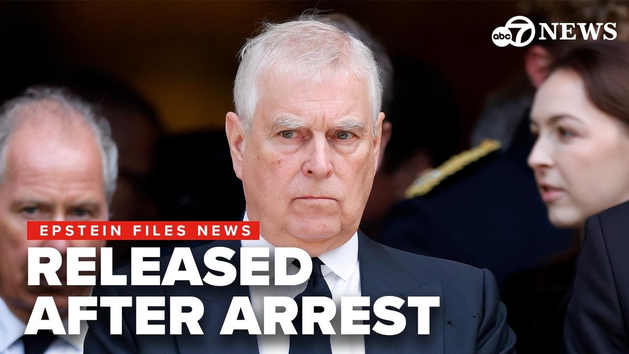 EX PRINCE ARRESTED  Former Prince Andrew RELEASED under investigation
