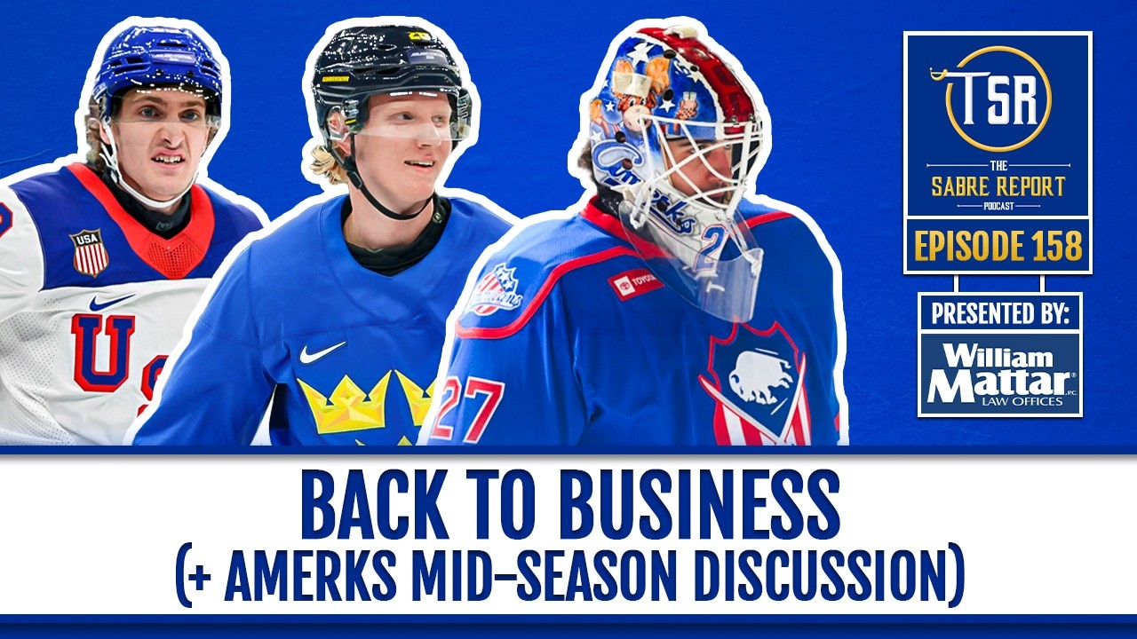Episode 158 - Back to Business + Amerks Mid-Season Discussion (ft. Andrew Mossbrooks